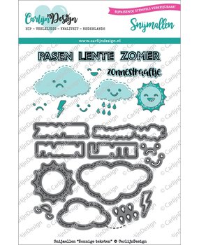 CarlijnDesign Dies Zonnige Teksten (CDSN-0006) (DISCONTINUED)