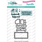 CarlijnDesign Snijmallen Happy Mail (CDSN-0009) (DISCONTINUED)
