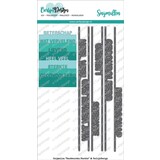 CarlijnDesign Snijmallen Randwoorden Sterkte (CDSN-0012) (DISCONTINUED)