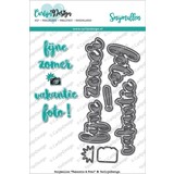 CarlijnDesign Snijmallen Vakantie & Foto (CDSN-0016) (DISCONTINUED)