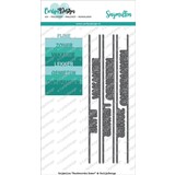 CarlijnDesign Snijmallen Randwoorden Zomer (CDSN-0021) (DISCONTINUED)