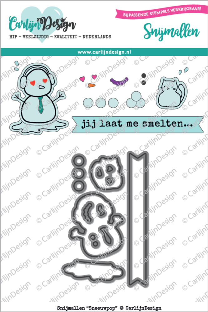 CarlijnDesign Snijmallen Sneeuwpop (CDSN-0027) (OUTLET) CarlijnDesign Snijmallen Sneeuwpop (CDSN-0027) (OUTLET)