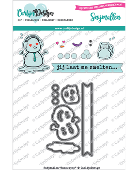 CarlijnDesign Dies Snowman (CDSN-0027) (DISCONTINUED)