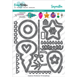 CarlijnDesign Snijmallen Kerstballen (CDSN-0028) (DISCONTINUED)