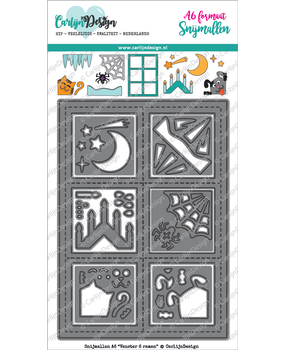 CarlijnDesign Dies A6 Coverplate 6 Windows (CDSN-0036) (DISCONTINUED)