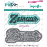 CarlijnDesign Snijmallen Grote Teksten 2 Zomaar (CDSN-0050) (DISCONTINUED)
