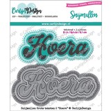 CarlijnDesign Snijmallen Grote Teksten 2 Hoera (CDSN-0051) (DISCONTINUED)