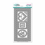 CarlijnDesign Dies DL Slimline Card (CDSN-0057) (DISCONTINUED)