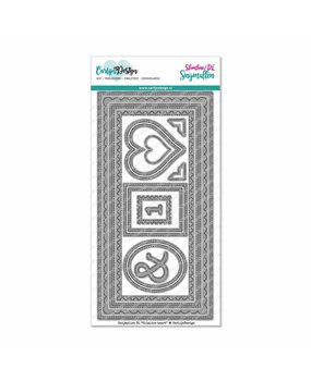 CarlijnDesign Dies DL Slimline Card (CDSN-0057) (DISCONTINUED)