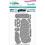 CarlijnDesign Snijmallen Glitter (CDSN-0066) (OUTLET)