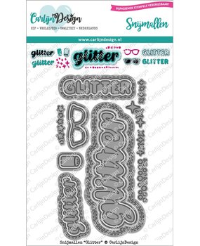 CarlijnDesign Snijmallen Glitter (CDSN-0066) (OUTLET)