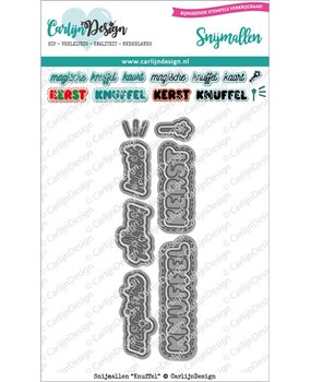 CarlijnDesign Snijmallen Knuffel (CDSN-0068) (DISCONTINUED)