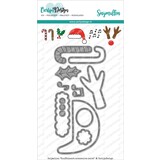 CarlijnDesign Snijmallen Knuffelkaart Accessoires Kerst (CDSN-0080) (DISCONTINUED)