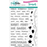 CarlijnDesign Stempels Fijne Feestdagen (CDST-0007) (DISCONTINUED)