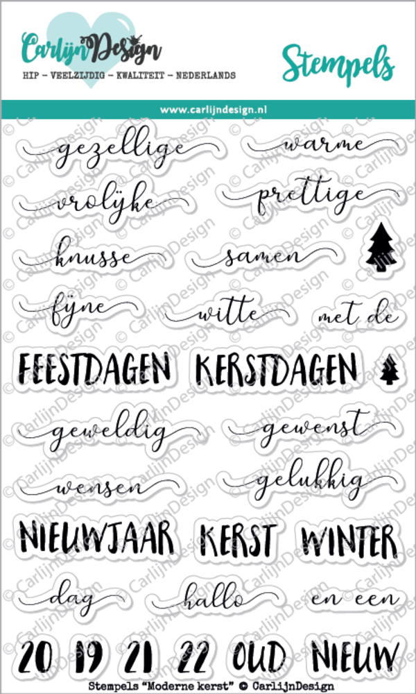 CarlijnDesign Stempels Moderne Kerst (CDST-0037) (OUTLET) CarlijnDesign Stempels Moderne Kerst (CDST-0037) (OUTLET)