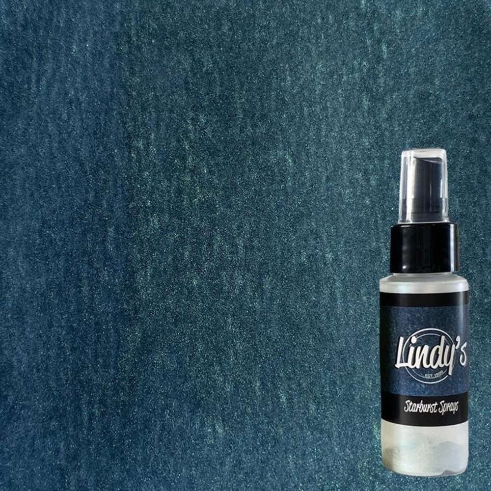 Lindy's Stamp Gang Galactic Teal Starburst Spray (ss-096) (DISCONTINUED) Lindy's Stamp Gang Galactic Teal Starburst Spray (ss-096) (DISCONTINUED)