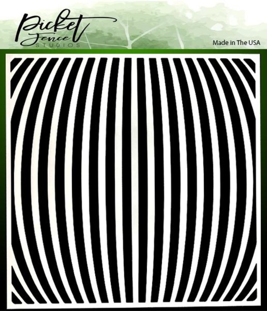 Picket Fence Studios Movement 6x6 Inch Stencil (SC-230) (OUTLET) Picket Fence Studios Movement 6x6 Inch Stencil (SC-230) (OUTLET)