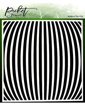 Picket Fence Studios Movement 6x6 Inch Stencil (SC-230) (OUTLET)