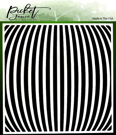 Picket Fence Studios Movement 6x6 Inch Stencil (SC-230) (OUTLET) Picket Fence Studios Movement 6x6 Inch Stencil (SC-230) (OUTLET)