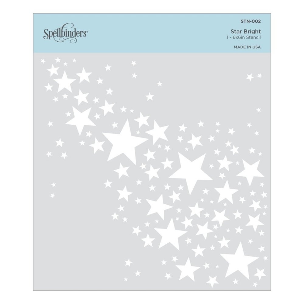 Spellbinders Star Bright Stencils (STN-002)