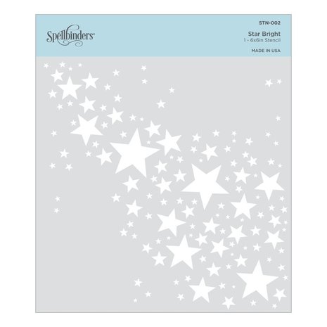 Spellbinders Star Bright Stencils (STN-002)