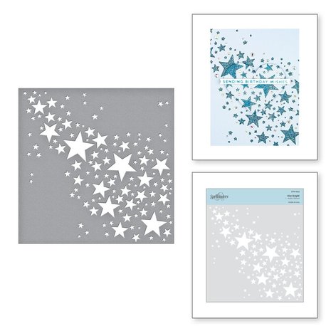Spellbinders Star Bright Stencils (STN-002)