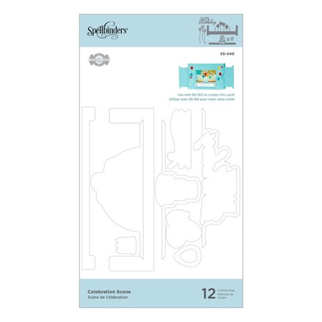 Spellbinders Celebration Scene Etched Dies (S5-440) (OUTLET)