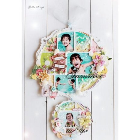 Memory Place Decorative Blocking 6x6 Inch Layout Chipboard (MP-58393) (OUTLET)