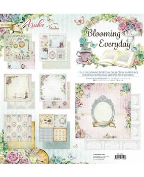 Memory Place Blooming Everyday 12x12 Inch Paper Pack (MP-60508) (OUTLET)