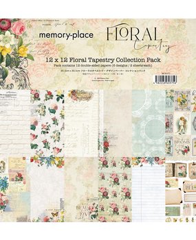 Memory Place Floral Tapestry 12x12 Inch Paper Pack (MP-60375) (OUTLET)