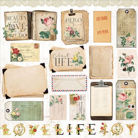 Memory Place Floral Tapestry 12x12 Inch Paper Pack (MP-60375) (OUTLET) Memory Place Floral Tapestry 12x12 Inch Paper Pack (MP-60375) (OUTLET)