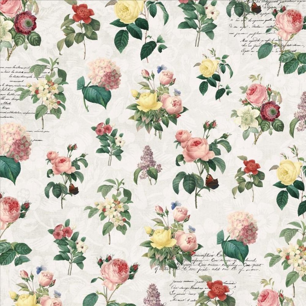 Memory Place Floral Tapestry 12x12 Inch Paper Pack (MP-60375) (OUTLET) Memory Place Floral Tapestry 12x12 Inch Paper Pack (MP-60375) (OUTLET)
