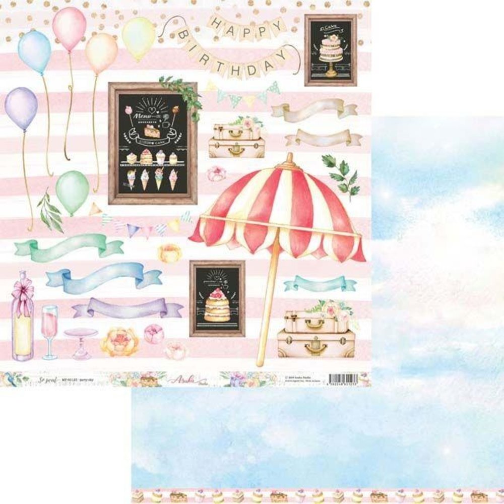 Memory Place So Sweet 12x12 Inch Paper Pack (MP-60157) (OUTLET) Memory Place So Sweet 12x12 Inch Paper Pack (MP-60157) (OUTLET)
