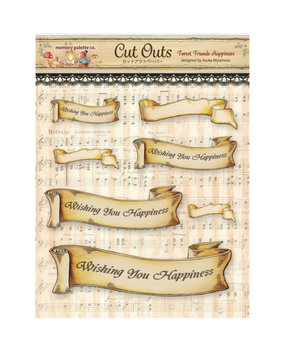 Memory Place Forest Frineds Happiness Cut Outs (MP-58682) (OUTLET)