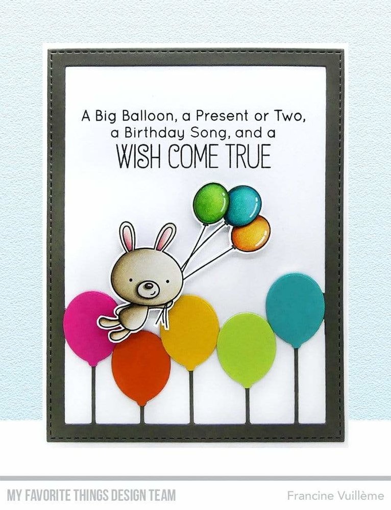 My Favorite Things Balloon Besties Clear Stamps (CS-544) (OUTLET) My Favorite Things Balloon Besties Clear Stamps (CS-544) (OUTLET)