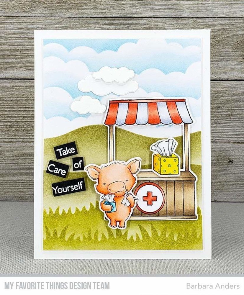 My Favorite Things Feel Better Clear Stamps (SY-29) (OUTLET)