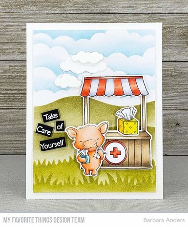 My Favorite Things Feel Better Clear Stamps (SY-29) (OUTLET)