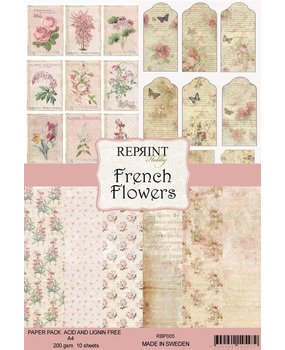 Reprint French Flowers Collection A4 Paper Pack (RBP005) (DISCONTINUED) Reprint French Flowers Collection A4 Paper Pack (RBP005) (DISCONTINUED)
