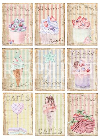 Reprint Patisserie Collection A4 Paper Pack (RBP007) (DISCONTINUED) Reprint Patisserie Collection A4 Paper Pack (RBP007) (DISCONTINUED)