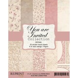 Reprint You are Invited Collection 6x6 Inch Paper Pack (RPP050) (DISCONTINUED)