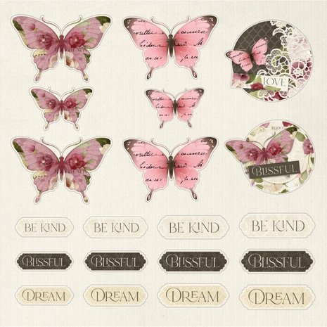 Crafter's Companion Bloom with Grace 12x12 Inch Die-Cut Topper Pad (NIT-BWG-TOP12) (OUTLET) Crafter's Companion Bloom with Grace 12x12 Inch Die-Cut Topper Pad (NIT-BWG-TOP12) (OUTLET)