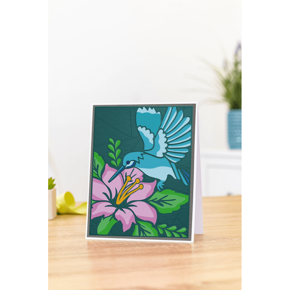Gemini Humming Bird 3D Embossing Folder & Stencil (GEM-EF5-3D-HUMB) (DISCONTINUED) Gemini Humming Bird 3D Embossing Folder & Stencil (GEM-EF5-3D-HUMB) (DISCONTINUED)