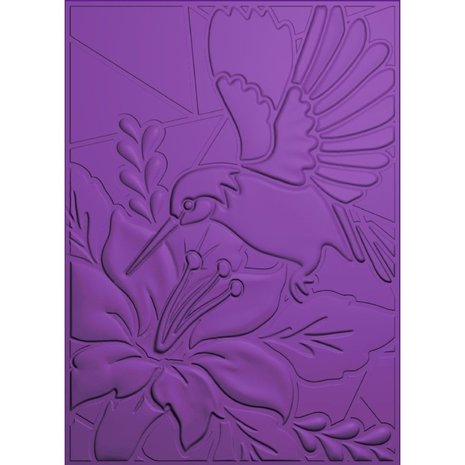 Gemini Humming Bird 3D Embossing Folder & Stencil (GEM-EF5-3D-HUMB) (DISCONTINUED) Gemini Humming Bird 3D Embossing Folder & Stencil (GEM-EF5-3D-HUMB) (DISCONTINUED)