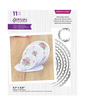 Gemini Triple Easel Circles Create-a-Card Dies (GEM-MD-CAD-TECI) (DISCONTINUED) Gemini Triple Easel Circles Create-a-Card Dies (GEM-MD-CAD-TECI) (DISCONTINUED)