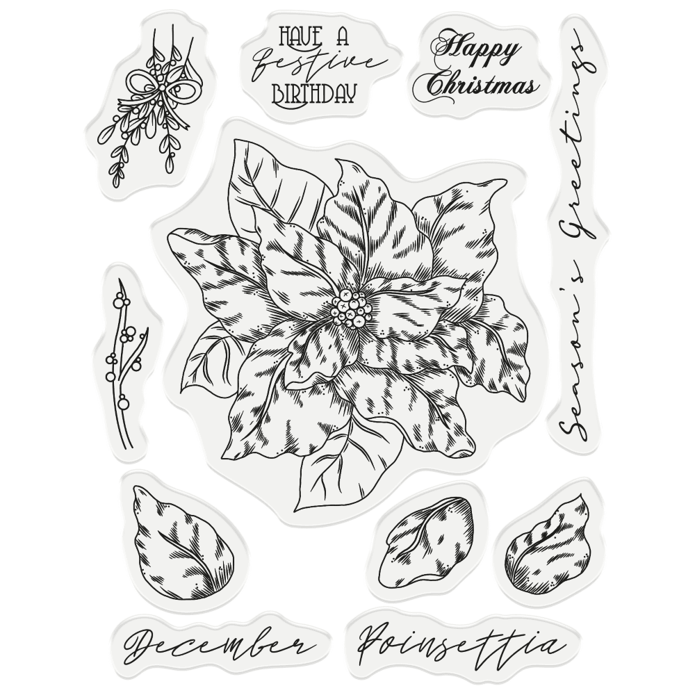 Gemini December Poinsettia Stamp & Die (GEM-STD-DECPOIN) (DISCONTINUED) Gemini December Poinsettia Stamp & Die (GEM-STD-DECPOIN) (DISCONTINUED)