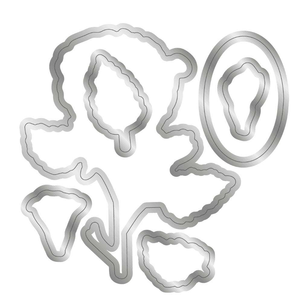 Gemini June Rose Stamp & Die (GEM-STD-JUNROS) (DISCONTINUED)