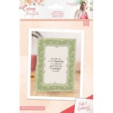 Crafter's Companion Caring Thoughts Cut and Emboss Folder Filigree Border (S-CT-CEF-FBORD) (OUTLET)