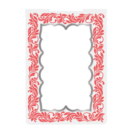 Crafter's Companion Caring Thoughts Cut and Emboss Folder Filigree Border (S-CT-CEF-FBORD) (OUTLET)