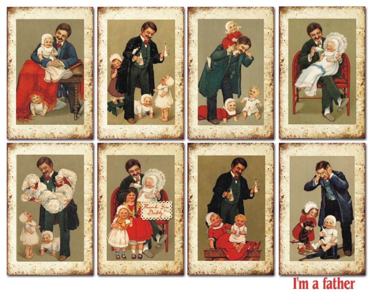 Decorer I'm a father Mini Paper Pack (DECOR-M90) (OUTLET) Decorer I'm a father Mini Paper Pack (DECOR-M90) (OUTLET)