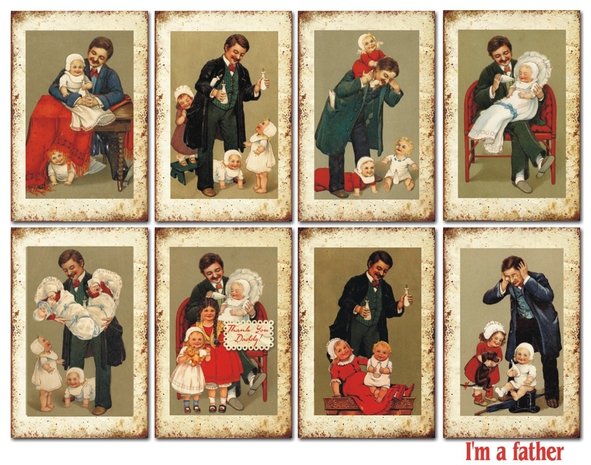 Decorer I'm a father Mini Paper Pack (DECOR-M90) (OUTLET) Decorer I'm a father Mini Paper Pack (DECOR-M90) (OUTLET)